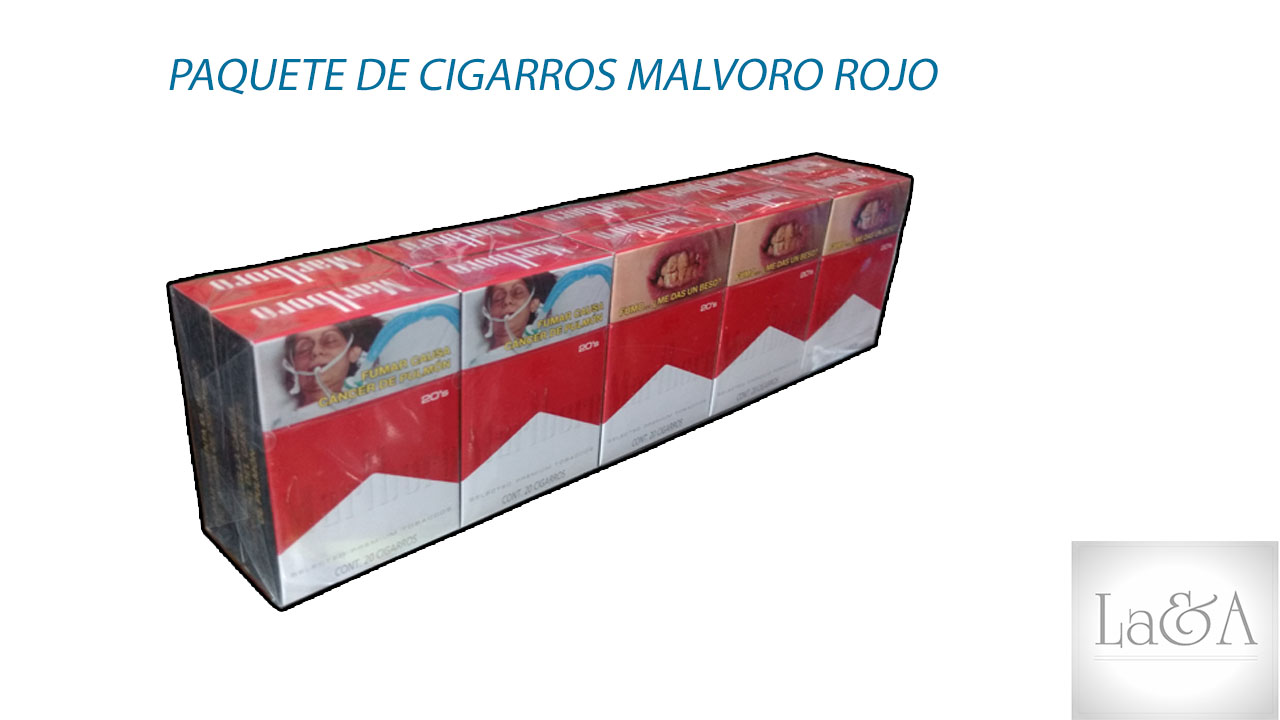 Paquete de Cigarros Malvoro