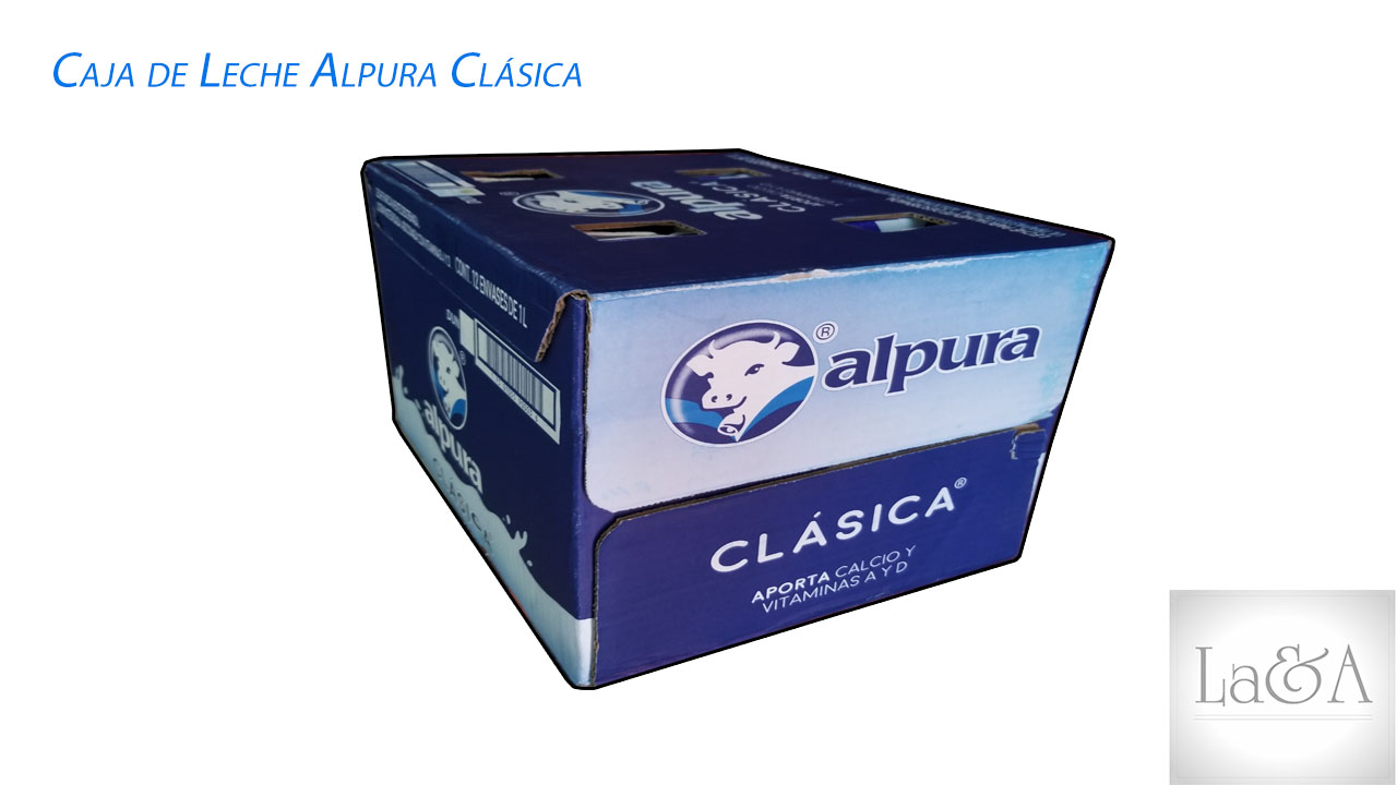 Caja de Leche Alpura Clásica 1 lt.